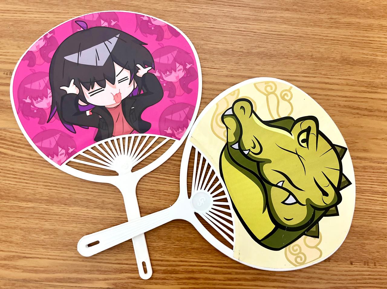 Kipas tangan custom karakter